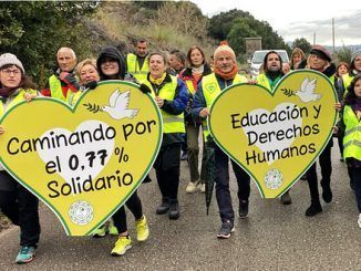 Marcha Cantabria Solidaria por el 0,77%,  el sábado día 11,