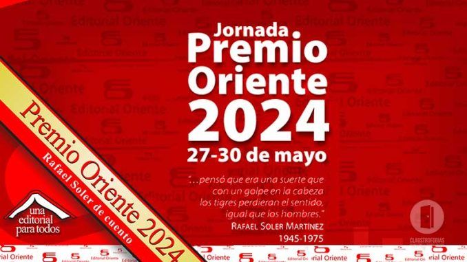 Finalistas del Premio Oriente Rafael Soler de Cuento 2024