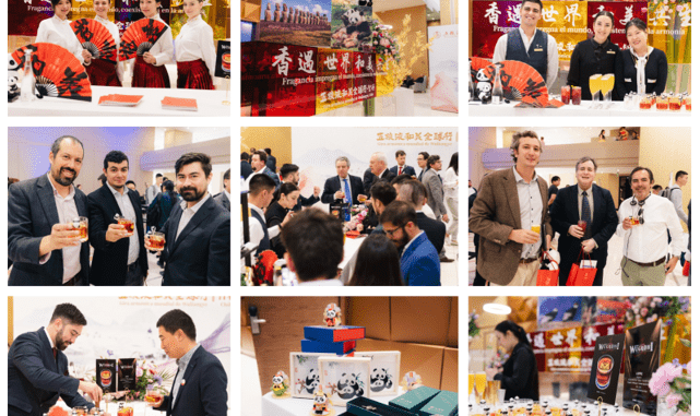 La marca china Wuliangye triunfa en Chile