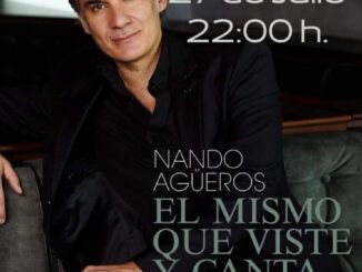 Sábado 27 de julio, 22.00 Nando Agüeros en Ibio.