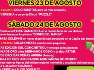 Eventos de la tercera semana de agosto
