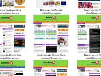 Los 22 periódicos digitales del Grupo 24 horas en Hispanoamérica