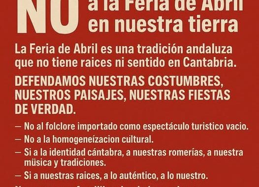 Llega la Feria de Abril y los ignorantes florecen como margaritas en primavera por los prados de Cantabria