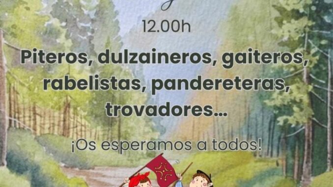 Domingo 15 de junio, 12.00 Encuentro de Folklore en Bar el Concejón de Ibio