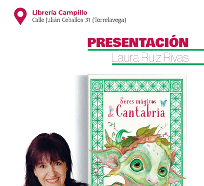 Viernes 20 de junio 18 horas Presentación del libro Seres Mágicos de Cantabria